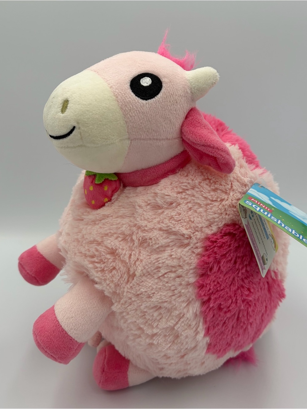 NWT Squishable Mini Strawberry Cow Plush Stuffed Animal NEW WITH TAGS SQU-115048